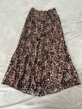 Wilfred Leopard Print Maxi Skirt